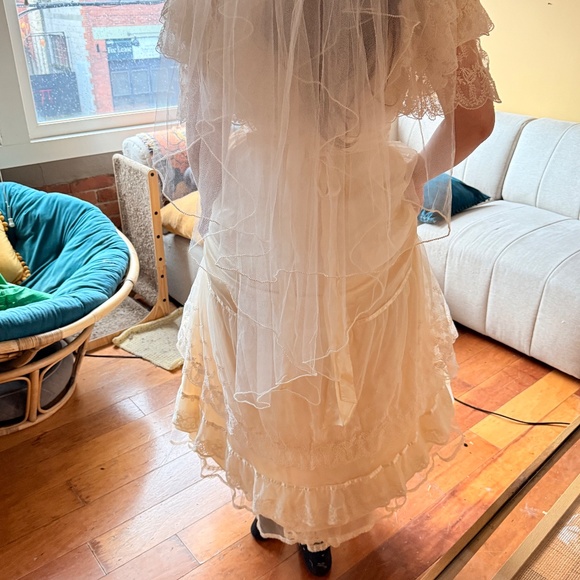 1970s gunne sax romantic renaissance dress - Picture 7 of 13